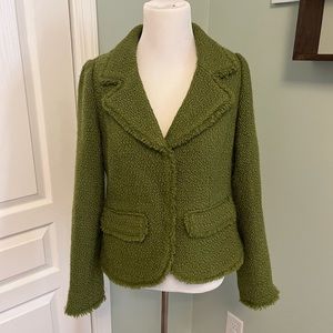 Boden Olive Green Wool Blazer Size 6